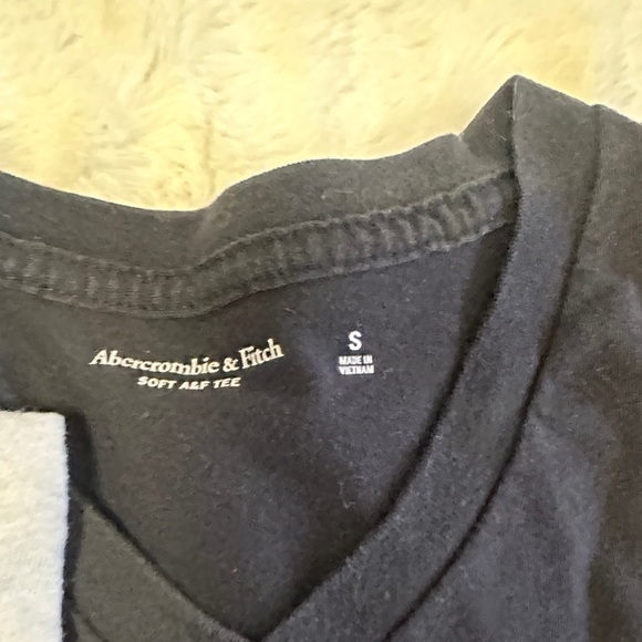 Abercrombie & Fitch Men's Short Sleeve Tee Set - White, Blue, Gray, Black - Picture 7 of 9